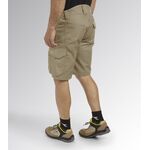 161758-25070 - Pantaloncino Bermuda da lavoro POLY - Utility Diadora - Beige Natural 25070 - Abbigliamento da lavoro