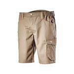 161758-25070 - Pantaloncino Bermuda da lavoro POLY - Utility Diadora - Beige Natural 25070 - Abbigliamento da lavoro