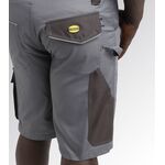 161758-75070 - Pantaloncino Bermuda da lavoro POLY - Utility Diadora - Grigio Acciaio 75070 - Abbigliamento da lavoro