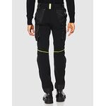 PE145BC - Pantaloni da lavoro U POWER ATOM BLACK CARBON - Abbigliamento da lavoro