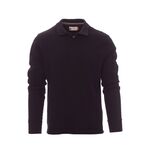 AY7515 - POLO UOMO MANICA LUNGA FLORENCE PAYPER NERO - Abbigliamento da lavoro