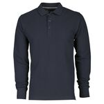 AY7515 - POLO UOMO MANICA LUNGA FLORENCE PAYPER BLU NAVY - Abbigliamento da lavoro