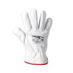 AZS30331 - Guanti da lavoro in pelle fiore - Guanti