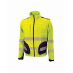 HL223YF - Giacca Giubbotto da lavoro alta visibilità U-Power BEA Yellow Fluo - Abbigliamento da lavoro
