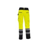 HL156YF - Pantaloni da lavoro alta visibilità U POWER Beacon Yellow Fluo - Abbigliamento da lavoro