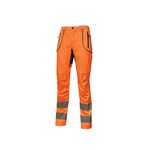 HL186OF - Pantaloni da lavoro alta visibilità U POWER REN Orange Fluo - Abbigliamento da lavoro