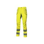 HL186YF - Pantaloni da lavoro alta visibilità U POWER REN Yellow Fluo - Abbigliamento da lavoro