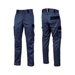 HY141WB - Pantaloni da lavoro U POWER CRAZY COLORE WESTLAKE BLUE - Abbigliamento da lavoro