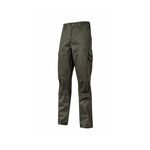 ST211DG - Pantaloni da lavoro U-Power GUAPO COLORE DARK GREEN - Abbigliamento da lavoro