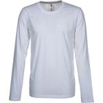 AY7500 - T-SHIRT GIROCOLLO MANICA LUNGA PINETA PYPER 165gr COLORE BIANCO - Abbigliamento da lavoro