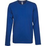 AY7500 - T-SHIRT GIROCOLLO MANICA LUNGA PINETA PYPER 165gr COLORE BLU ROYAL - Abbigliamento da lavoro
