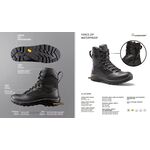 GDT1060006 - Scarpa Anfibio Caccia nero impermeabile FORCE ZIP GARSPORT - Calzature