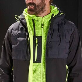 FU213BC - GIUBBINO U-POWER MODELLO SPOCK BLACK CARBON - Abbigliamento da lavoro