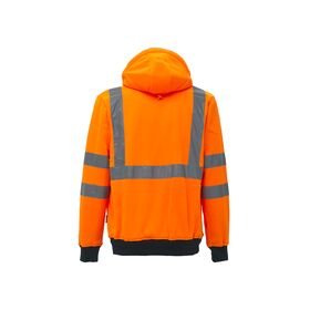 HL180OF - FELPA ALTA VISIBILITA' U-POWER MODELLO MELODY  ORANGE FLUO - Abbigliamento da lavoro
