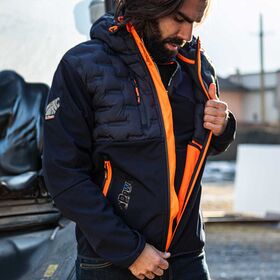 FU213DB - GIUBBINO U-POWER MODELLO SPOCK DEEP BLUE - Abbigliamento da lavoro