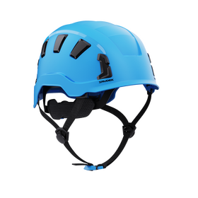 3000100-BLU - ELMETTO DI SICUREZZA ULTRALEGGERO VENTILATO PER LAVORI IN QUOTA OREKA II VENT PROTEZIONE ANTICADUTA - DPI