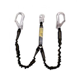 100102800008 - Cordino Elastico Assorbitore di energia 2 attacchi Irudek 383 - Anticaduta