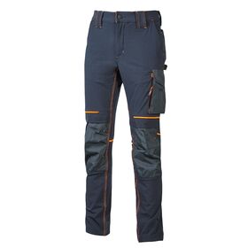 PE145DB - Pantaloni da lavoro U POWER ATOM Deep Blue - Abbigliamento da lavoro