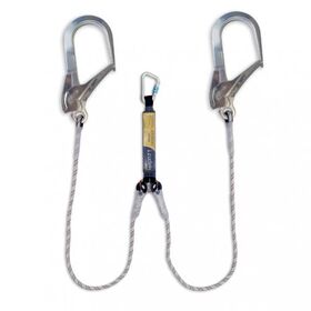 100102200010 - Cordino Assorbitore di energia 2 attacchi Irudek 373 - Anticaduta