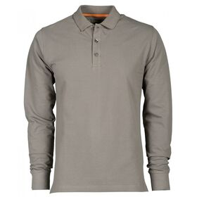 AY7515 - POLO MANICA LUNGA FLORENCE PAYPER SMOKE - Abbigliamento da lavoro