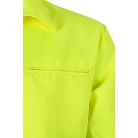 153-01/20 - Giacca Giubbotto da lavoro bicolore ad alta visibilità 153 Velilla blu marino/giallo fluo - Abbigliamento da lavoro