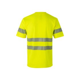 305508-20 - T-SHIRT ALTA VISIBILITA' GIALLO FLUO BANDA SEGMENTATA - Abbigliamento da lavoro
