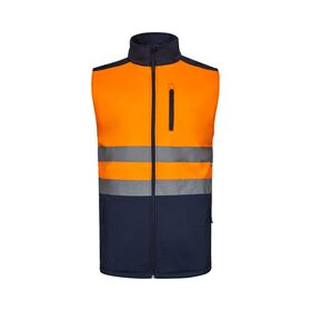 305906-61/19 - Gilet in soft shell bicolore alta visibilità Velilla 305906 AV - Abbigliamento da lavoro
