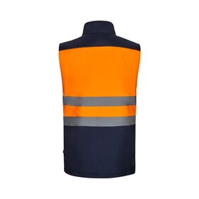 305906-61/19 - Gilet in soft shell bicolore alta visibilità Velilla 305906 AV - Abbigliamento da lavoro
