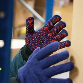 FG13 - GUANTI TERMICI DA LAVORO PER REFRIGERATORE TRUE GRIP BESTSELLER FLEXITOG - Guanti