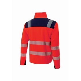 HL223RF - Giacca Giubbotto da lavoro alta visibilità U-Power BEA Red Fluo - Abbigliamento da lavoro