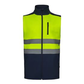 305906-61/20 - Gilet in soft shell bicolore alta visibilità Velilla 305906 AV - Abbigliamento da lavoro