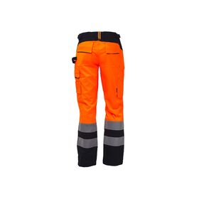 HL156OF - Pantaloni da lavoro alta visibilità U POWER Beacon Orange Fluo - Abbigliamento da lavoro