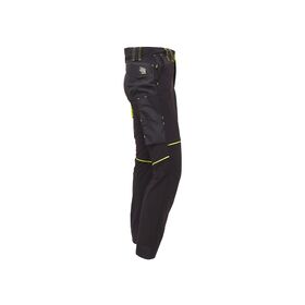 FU258BC - Pantaloni da lavoro donna U POWER World Black Carbon - Abbigliamento da lavoro