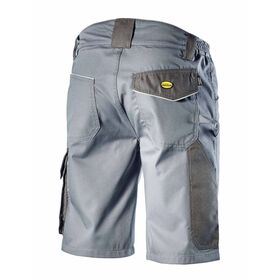 161758-75070 - Pantaloncino Bermuda da lavoro POLY - Utility Diadora - Grigio Acciaio 75070 - Abbigliamento da lavoro