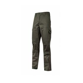 ST211DG - Pantaloni da lavoro U-Power GUAPO COLORE DARK GREEN - Abbigliamento da lavoro