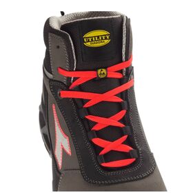 181160-C4115 - SCARPE ANTINFORTUNISTICHE DIADORA UTILITY MODELLO SHARK STABLE IMPACT LEATHER MID S3S FO SR SC ESD - Calzature
