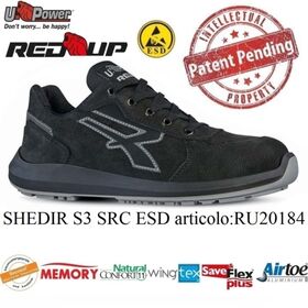 RU20184 - SCARPE DA LAVORO U POWER MODELLO SHEDIR s ESD S3S CI FO SR - Calzature