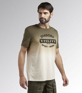 179831-25003 - T-SHIRT DA LAVORO MANICA CORTA DIADORA UTILITY DEEP DYED - Abbigliamento da lavoro