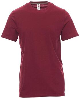 AY7443N - T-SHIRT SUNSET PYPER 155 gr BORDEAUX - Abbigliamento da lavoro
