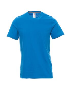 AY7443N - T-SHIRT SUNSET PYPER 155 gr BLU ROYAL LIGHT - Abbigliamento da lavoro
