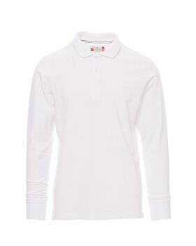 AY7515 - POLO MANICA LUNGA FLORENCE PAYPER BIANCO - Abbigliamento da lavoro