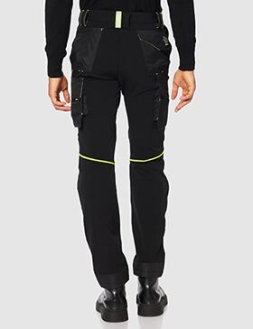 PE145BC - Pantaloni da lavoro U POWER ATOM BLACK CARBON - Abbigliamento da lavoro