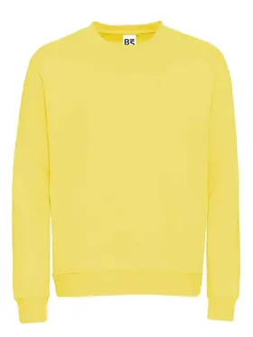 BS331-SY - BS FELPA GIROCOLLO SUN YELLOW - Abbigliamento da lavoro