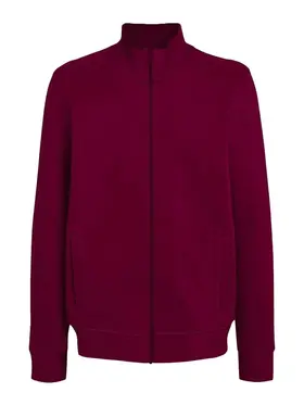 BS334-BU - BS FELPA ZIP INTERA BURGUNDY - Abbigliamento da lavoro
