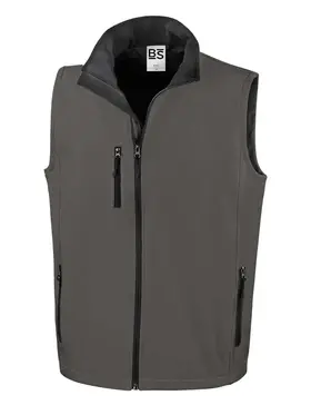 BS551-DG - GILET BS SOFTSHELL TRAVELLER GRIGIO SCURO - Abbigliamento da lavoro