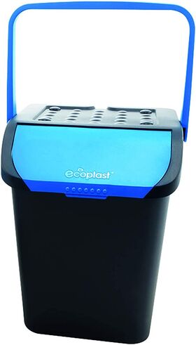 EC35B - Pattumiera 35 lt per raccolta differenziata Ecologica Ecoplastic col. BLU - Sacchi e contenitori
