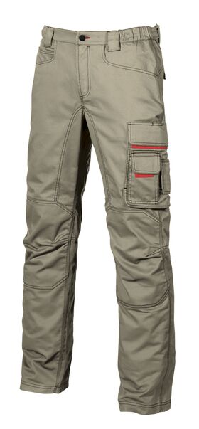 HY015DS - Pantaloni da lavoro U POWER SMILE DESERT SAND - Abbigliamento da lavoro