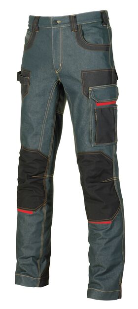 EX069RJ - Jeans da lavoro U-POWER Platinum Button - Abbigliamento da lavoro