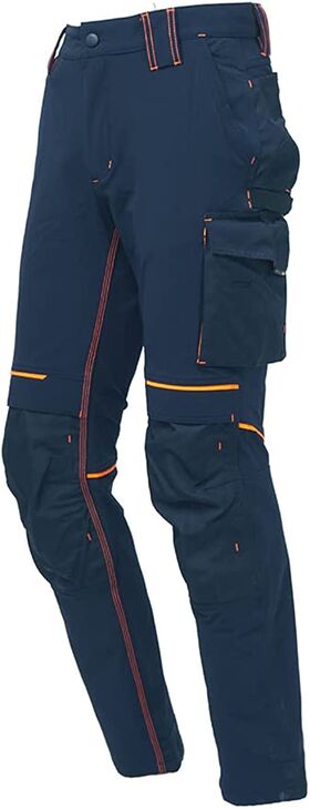 PE145DB - Pantaloni da lavoro U POWER ATOM Deep Blue - Abbigliamento da lavoro