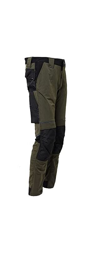 PE145DG - Pantaloni da lavoro U Power ATOM colore DARK GREEN - Abbigliamento da lavoro